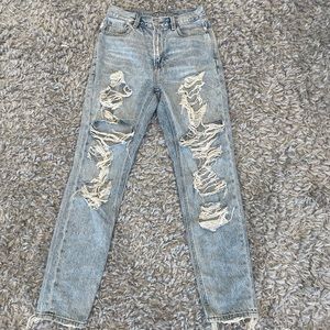 American Eagle light washed jeans